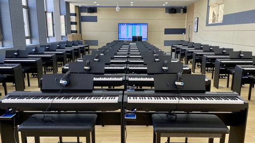 职业教育电钢琴实训室量单-单向视频